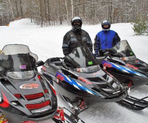 Adventure north snowmobile tours minocqua 14