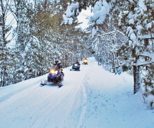 Adventure north snowmobile tours minocqua 15