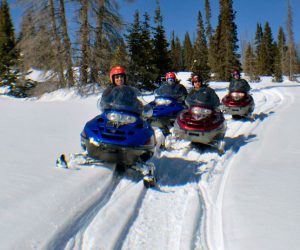 Adventure north snowmobile tours minocqua 4