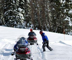 Adventure north snowmobile tours minocqua 5