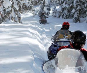 Adventure north snowmobile tours minocqua 8