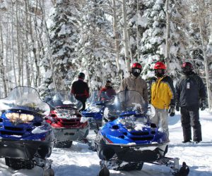 Adventure north snowmobile tours minocqua 9